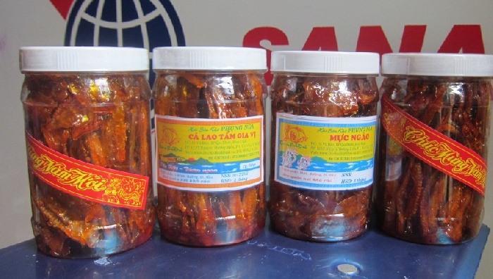 Cá lao ngào ớt 500gr
