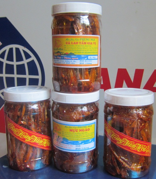 Mực ngào ớt 500gr